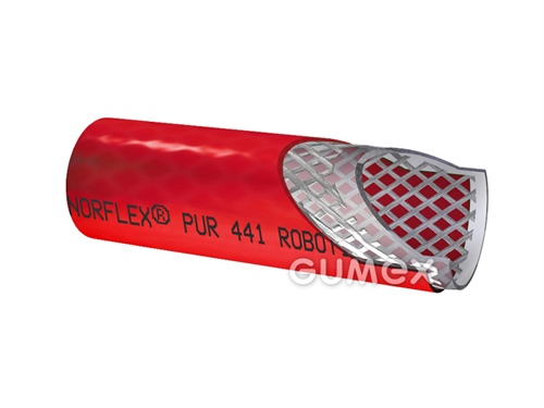 NORFLEX PUR 441 ROBOTIC, 9,4/16mm, 20bar, Pre-PUR, -35°C/+80°C, rot, 